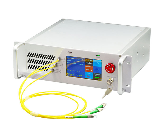 1920~2020nm 23dBm TDFA SM Fiber Amplifier Desktop Type TDFA-1920-BA-23-SM-B